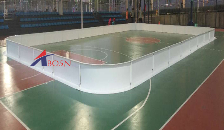 portable plastic floorball coaching board floorball rink