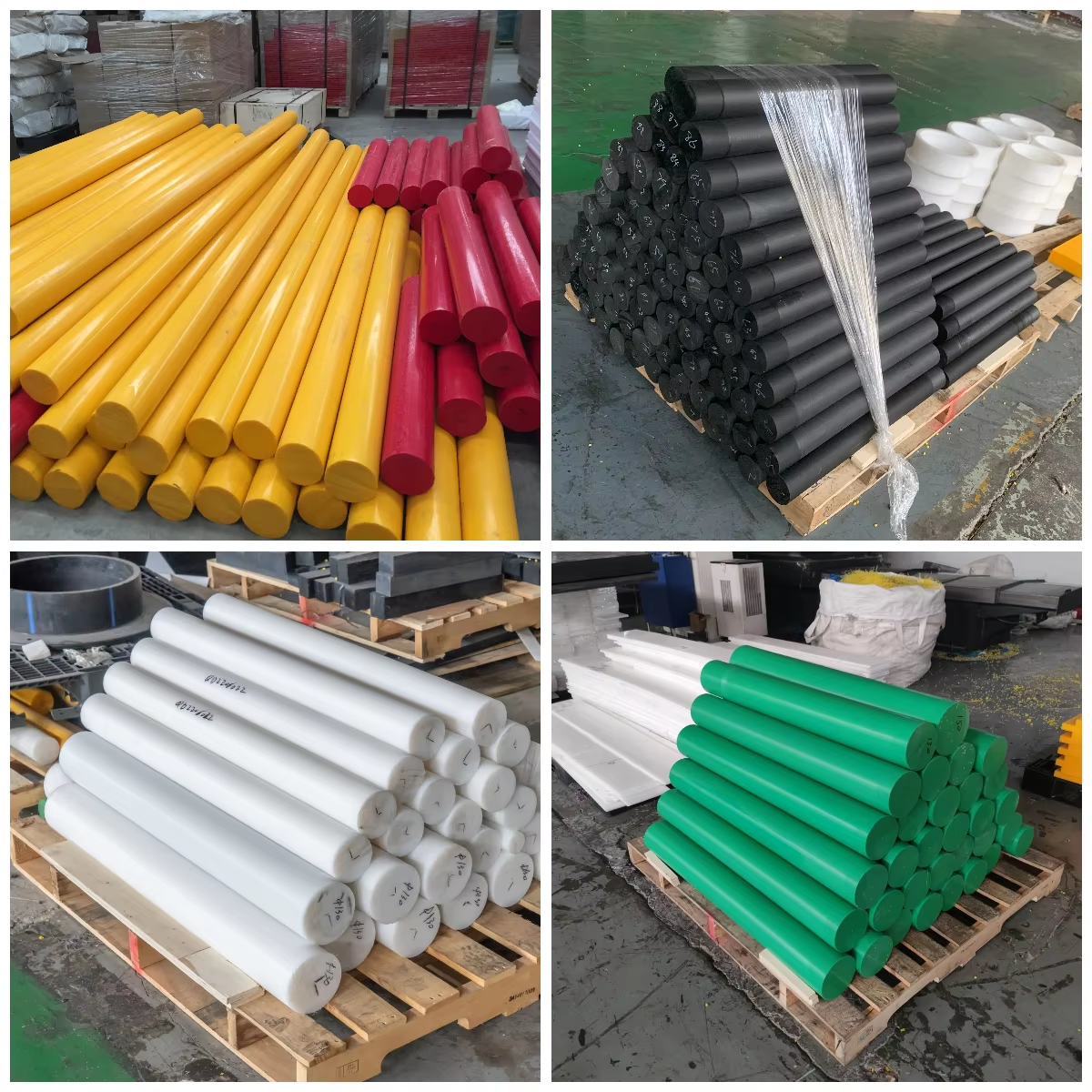 Professional Manufacturer 100% Hdpe Plastic Rod engineering Hdpe Bars