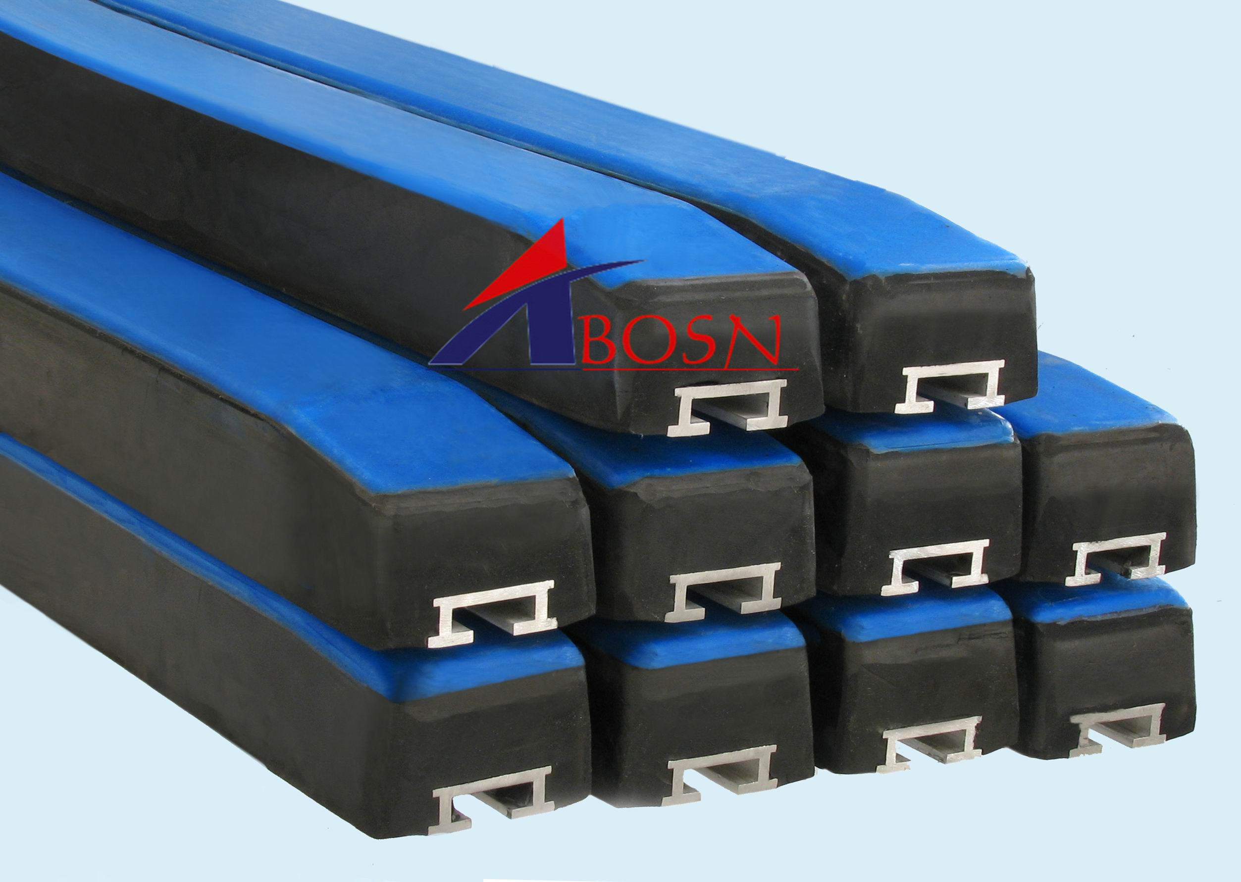 Conveyor impact bars stable supply