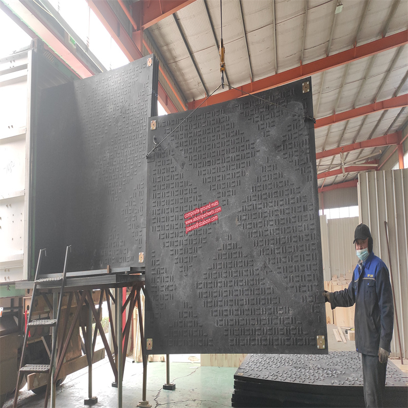 Ready shipment composite heavy duty ground mats