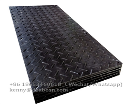 HDPE extruded light duty ground mats