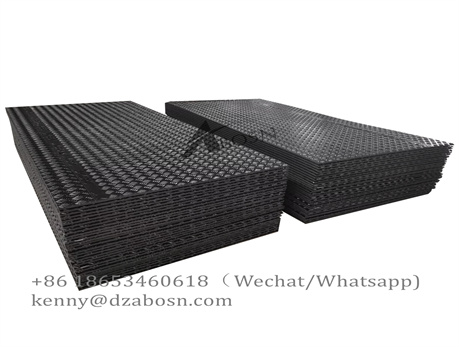 anti slip construction matting ground protection 4x8 mats