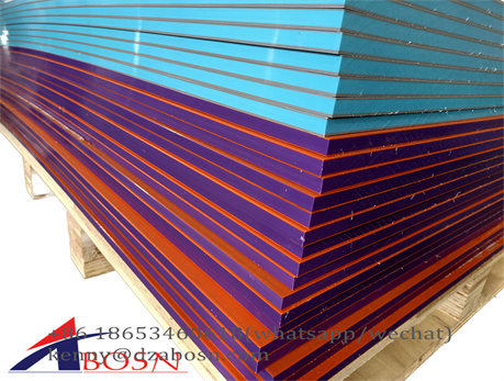 Dual Color Anti-UV Textured HDPE Sheet